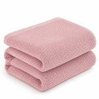 Plaid coton rose