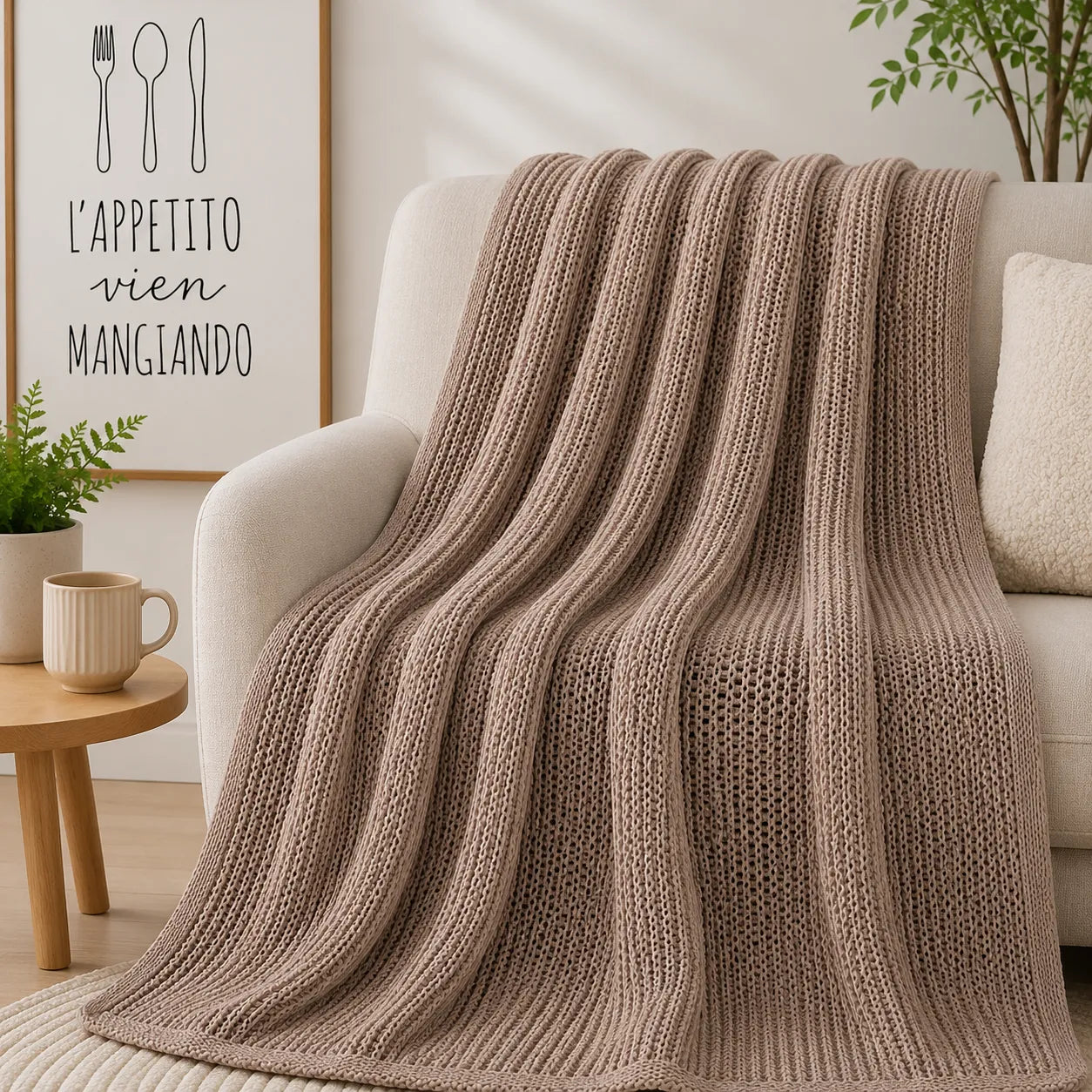 Grand plaid coton