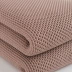 Plaid coton marron