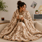Plaid laine cachemire
