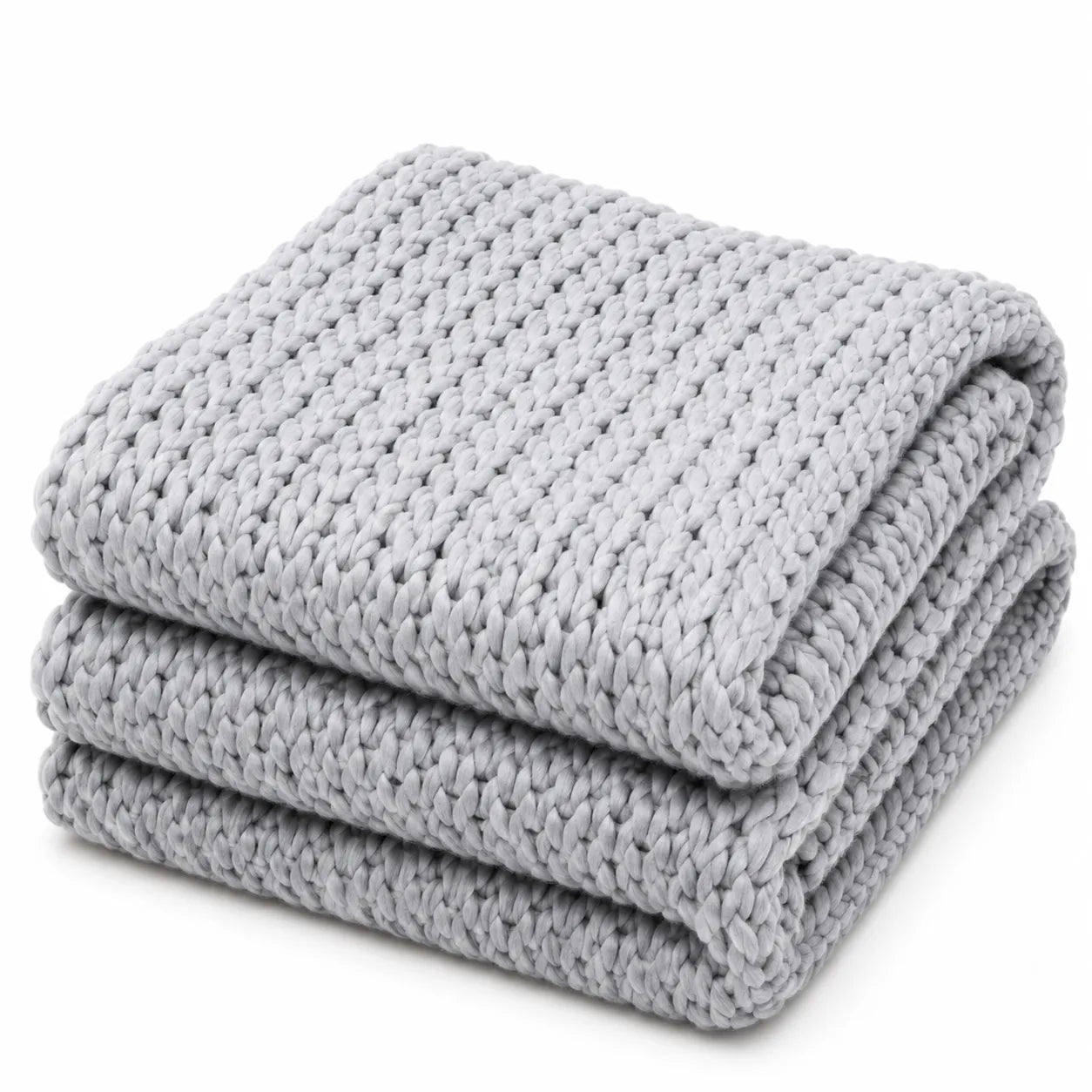 Grand plaid grosse maille
