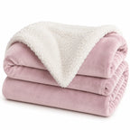 Plaid sherpa rose
