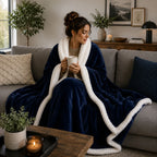 Plaid doux sherpa