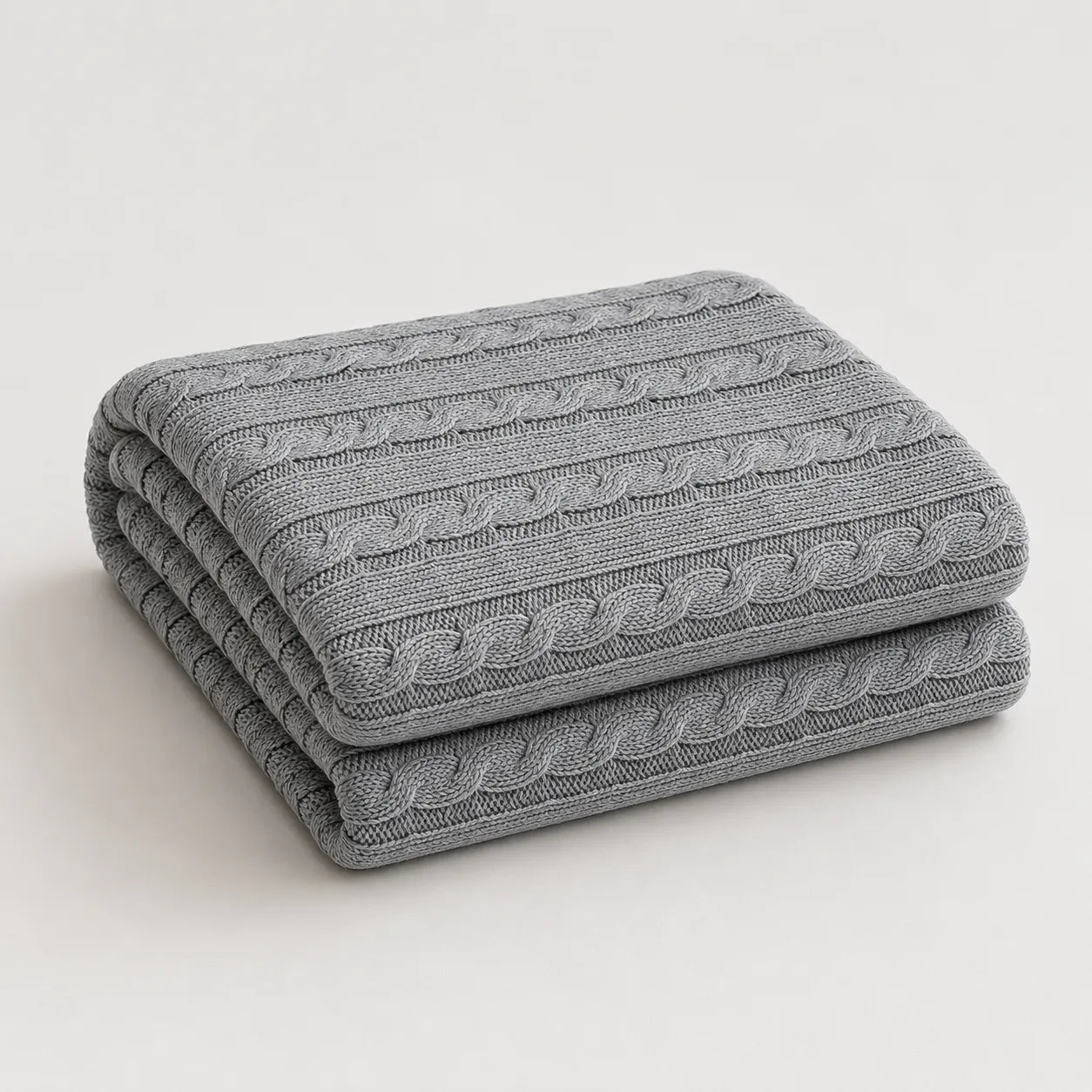 Grand plaid tricot