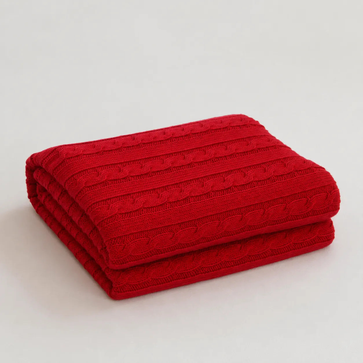Grand plaid tricot