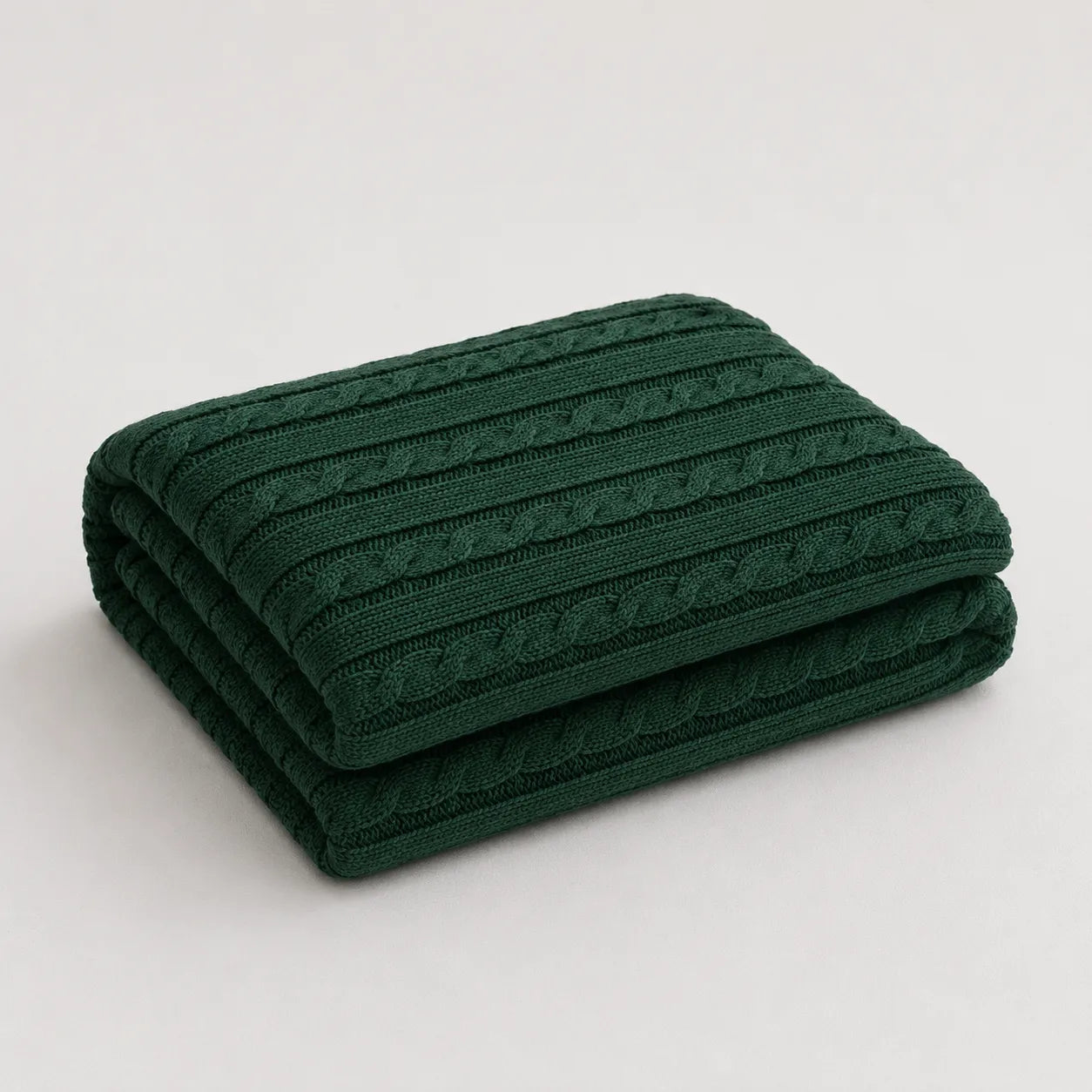 Grand plaid tricot