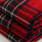 Plaid canapé tartan