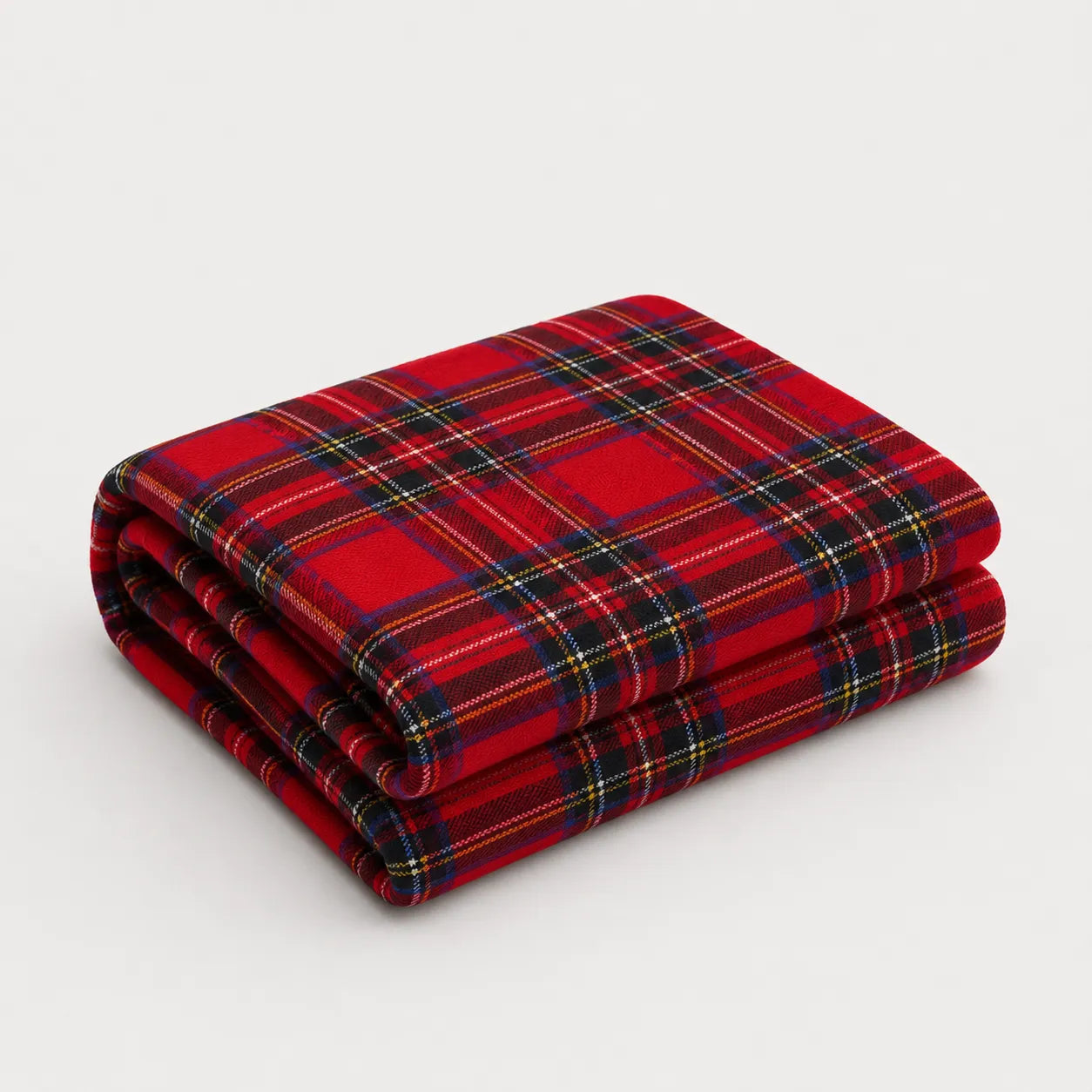 Plaid canapé tartan