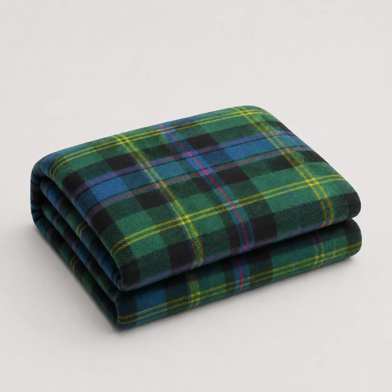 Plaid canapé tartan