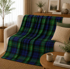 Plaid tartan vert