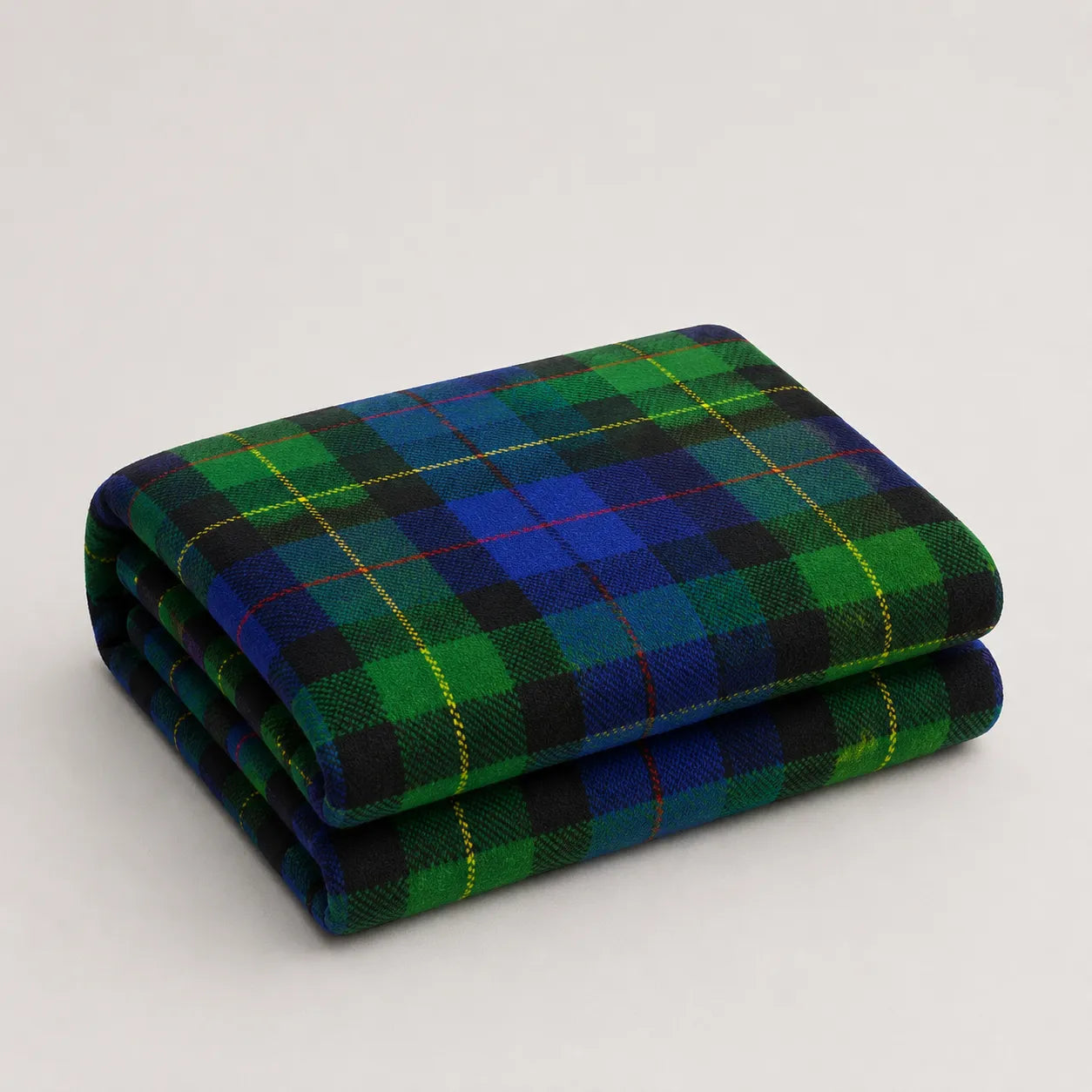 Plaid canapé tartan