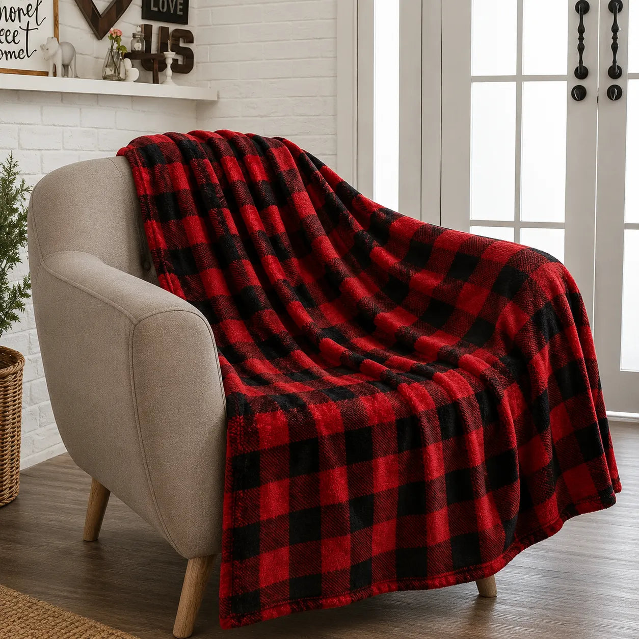 Plaid tartan écossais