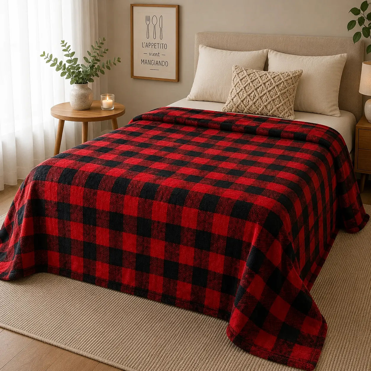 Plaid tartan écossais