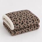 Plaid léopard beige
