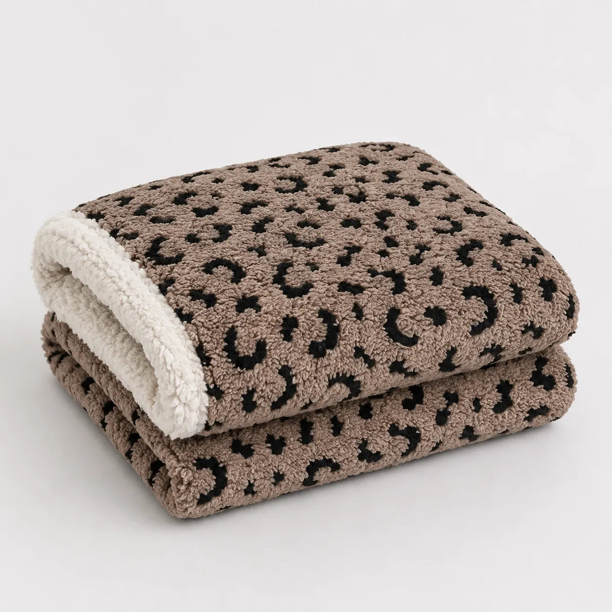 Plaid léopard beige