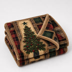 Plaid sapin de Noël