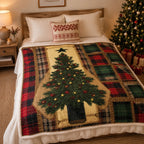 Plaid sapin de Noël