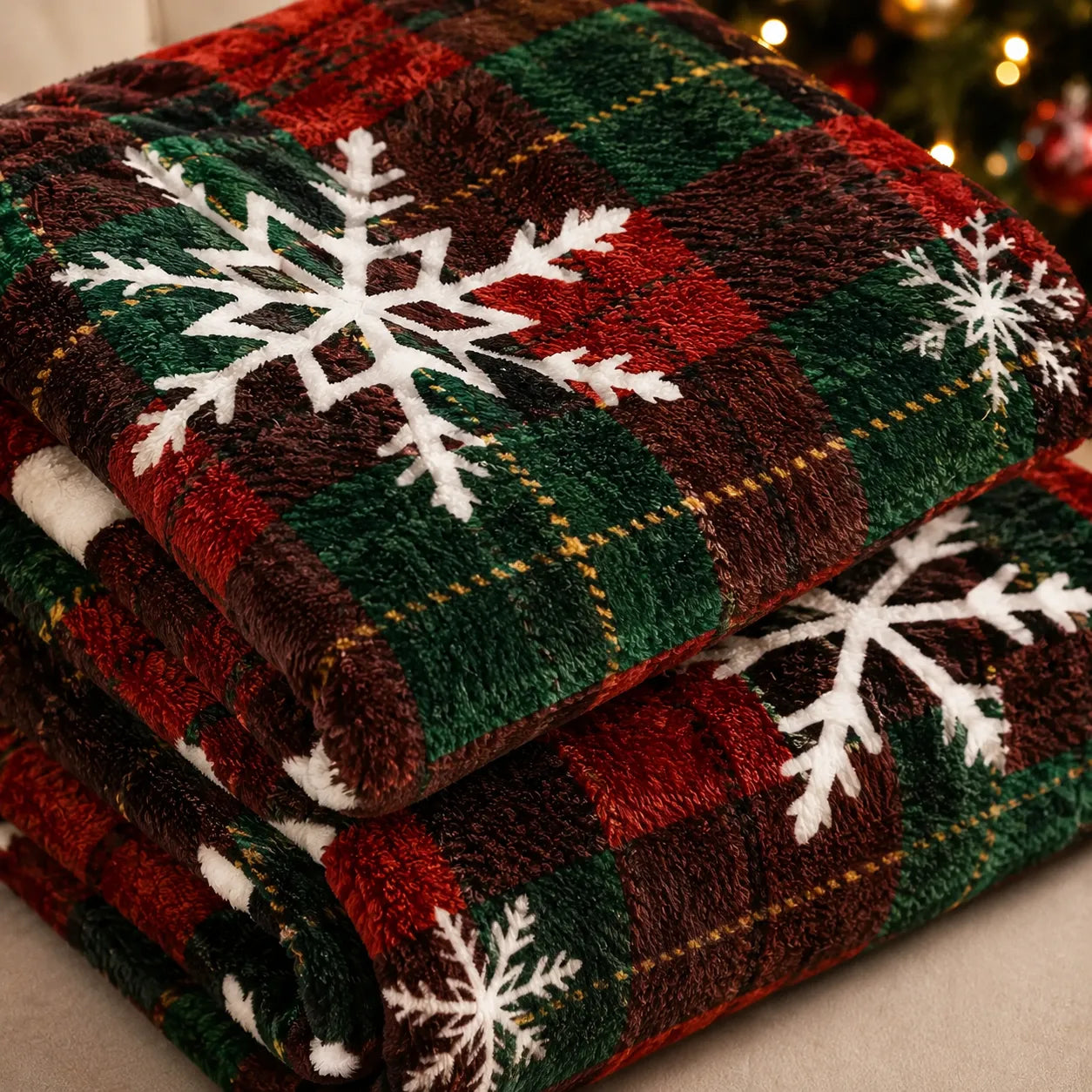 Plaid chaud Noël