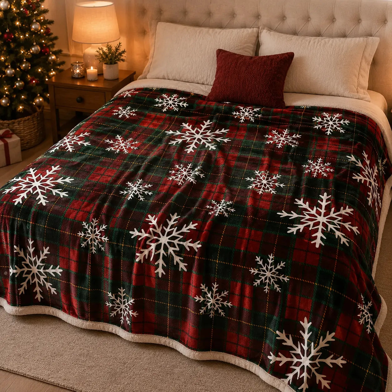 Plaid chaud Noël