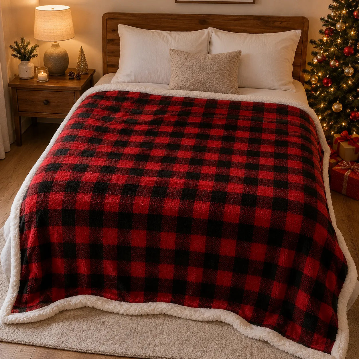Plaid Noël écossais