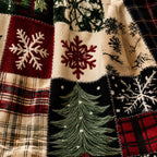 Grand plaid de Noël