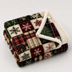 Grand plaid de Noël