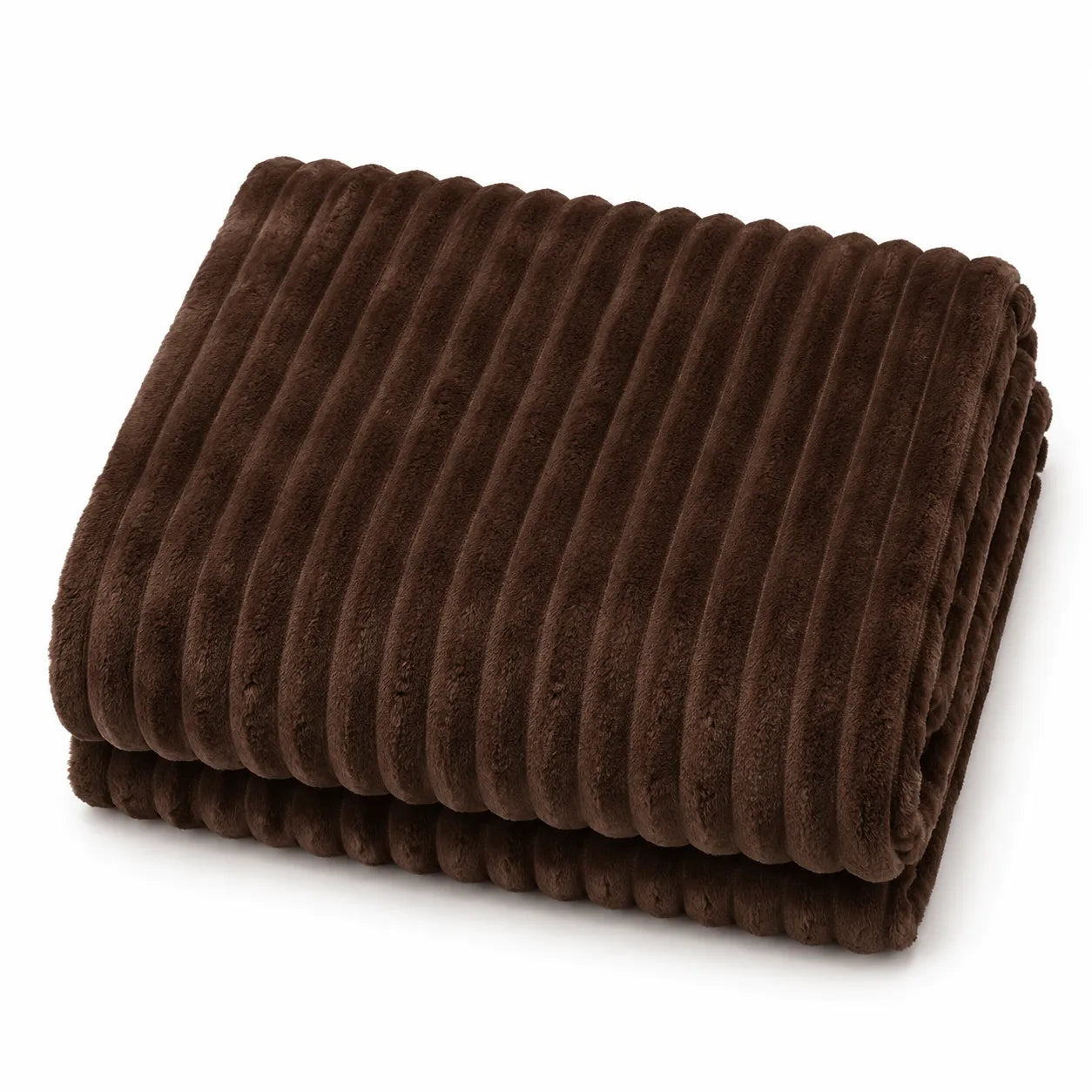 Plaid canapé marron
