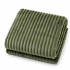 Plaid canapé vert