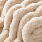 Plaid cocooning beige
