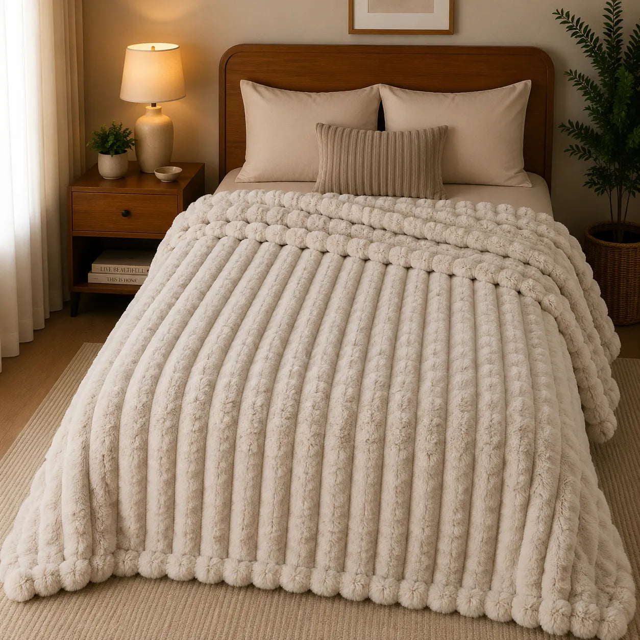 Grand plaid beige