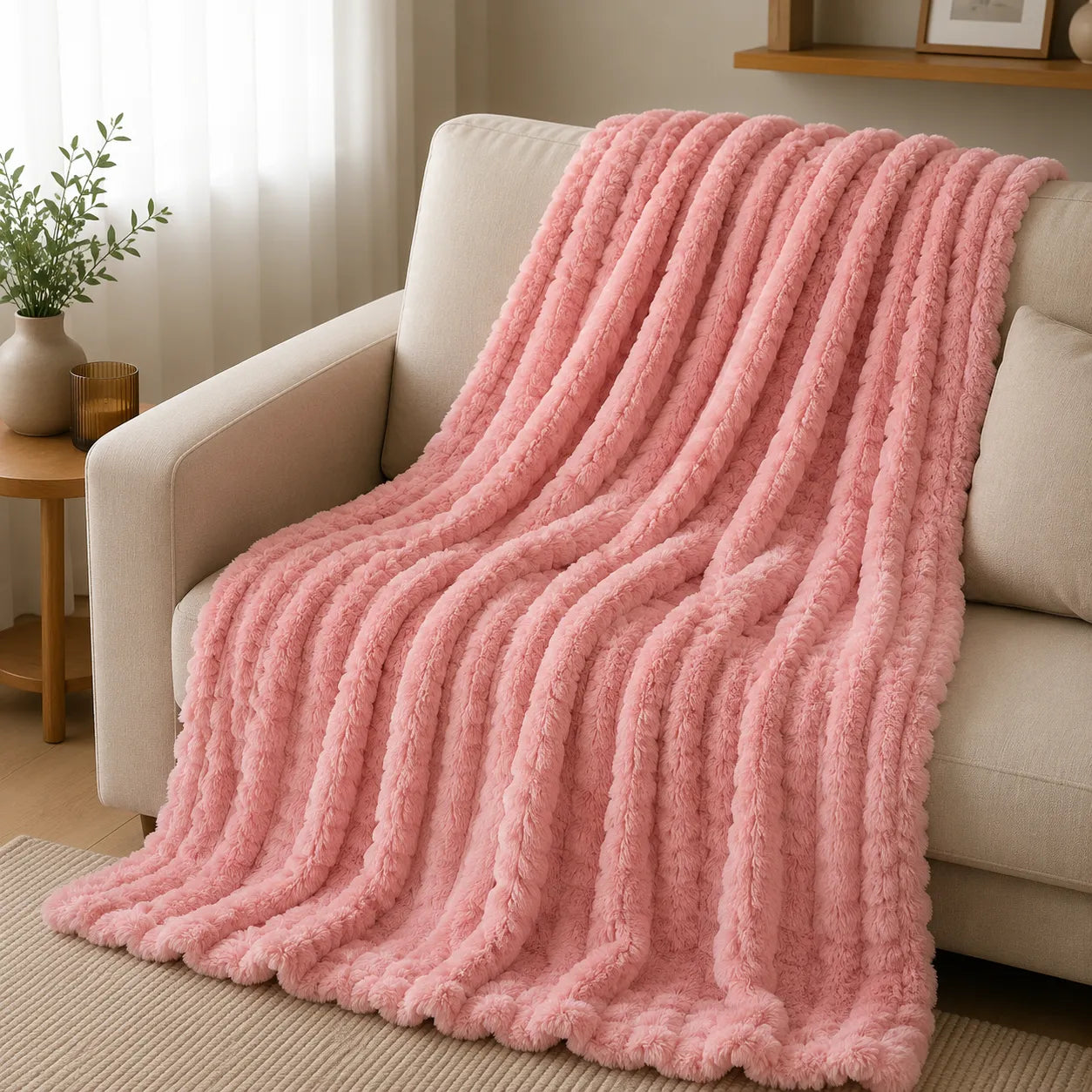 Grand plaid rose