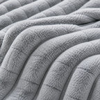 Grand plaid gris