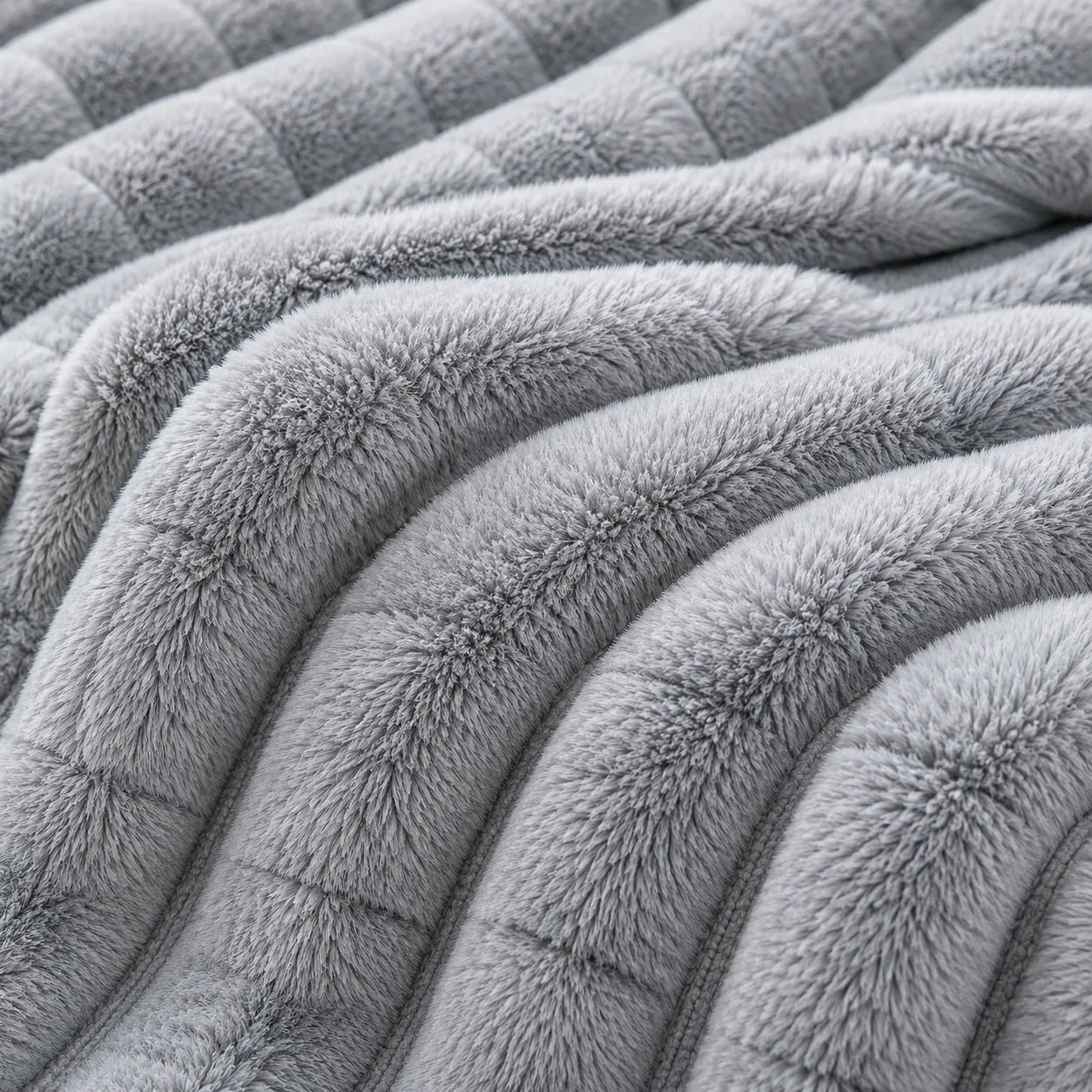 Grand plaid gris