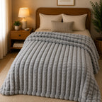 Grand plaid gris