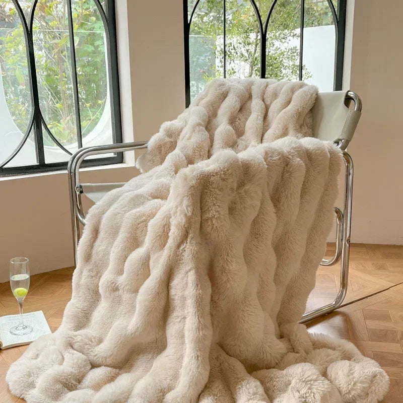 Grand plaid cocooning