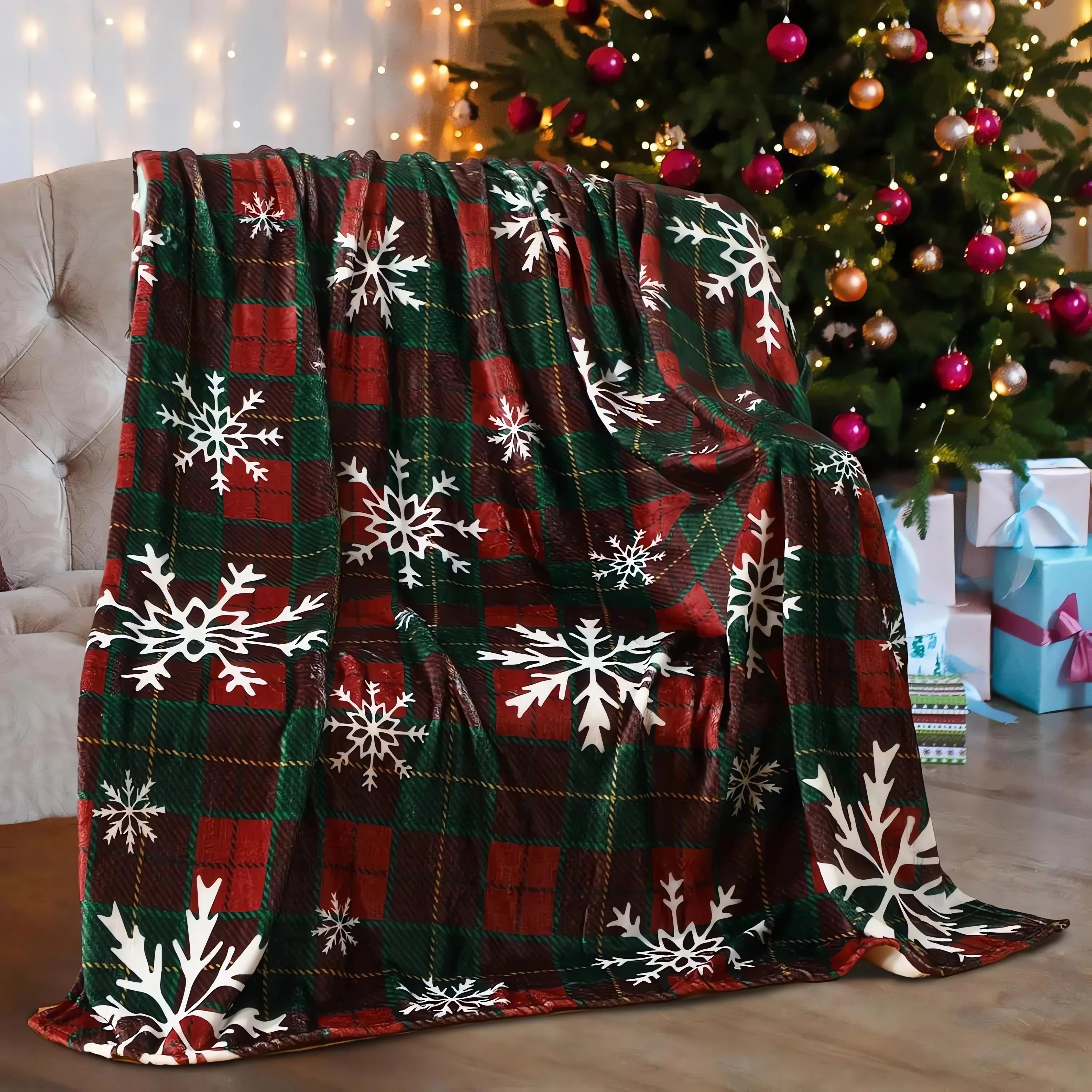 Plaid chaud Noël
