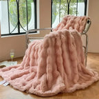 Plaid cocooning gris