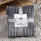 Plaid canapé gris