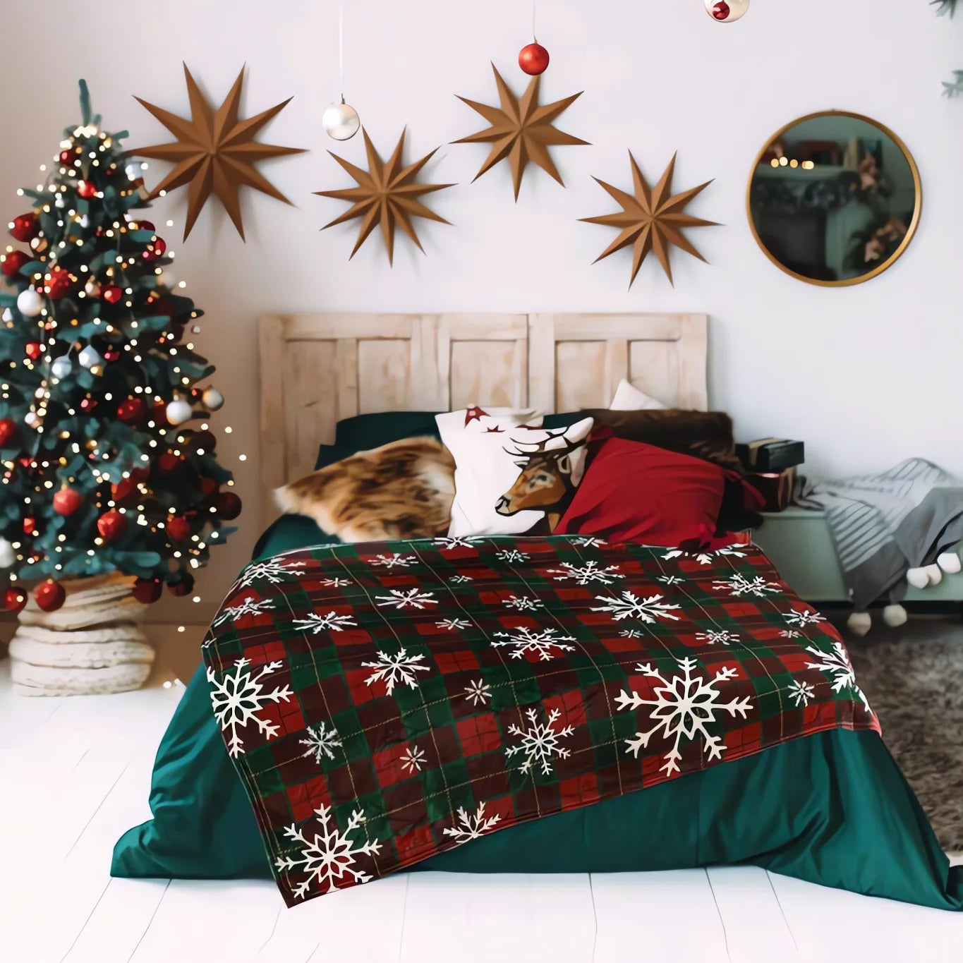 Plaid chaud Noël
