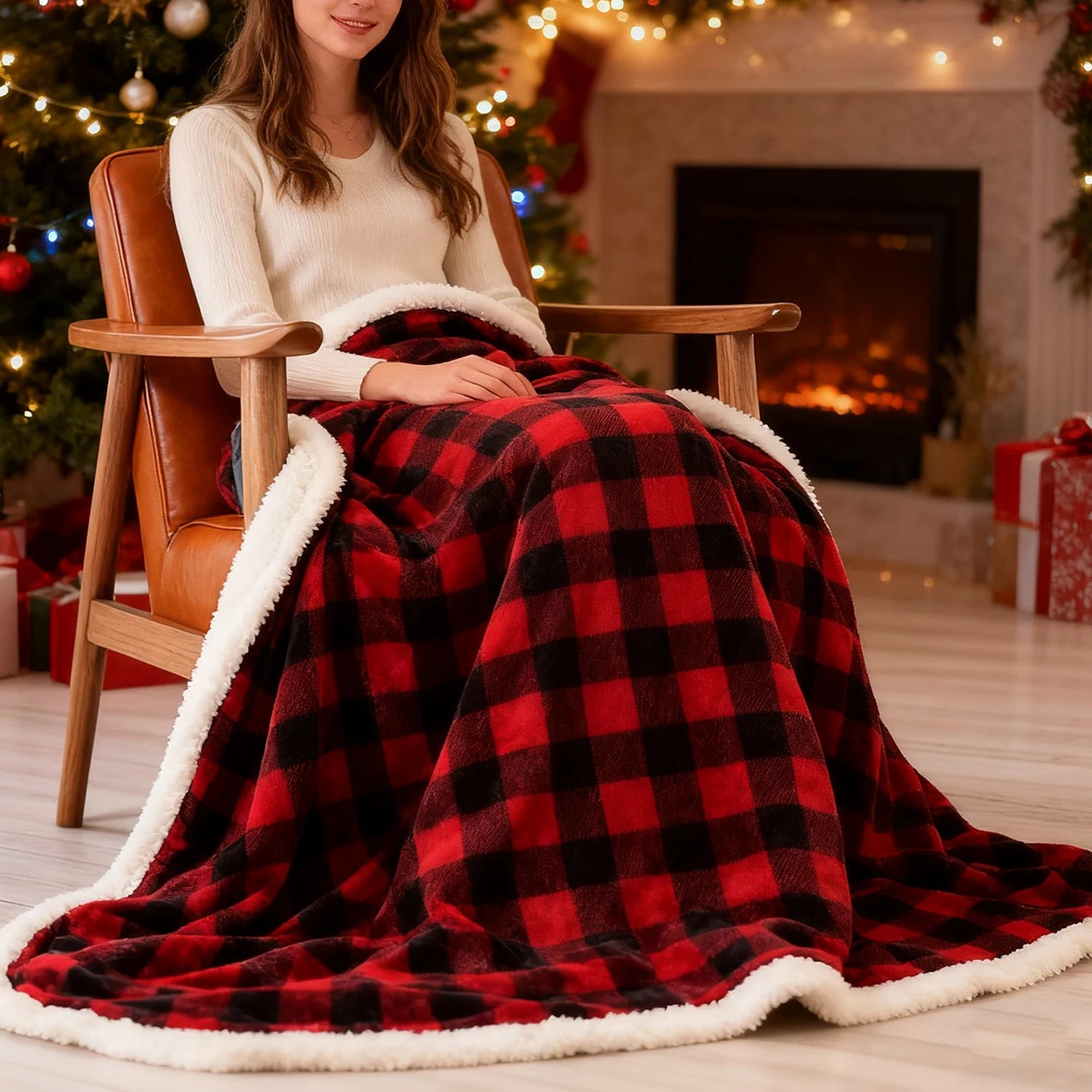 Plaid Noël écossais