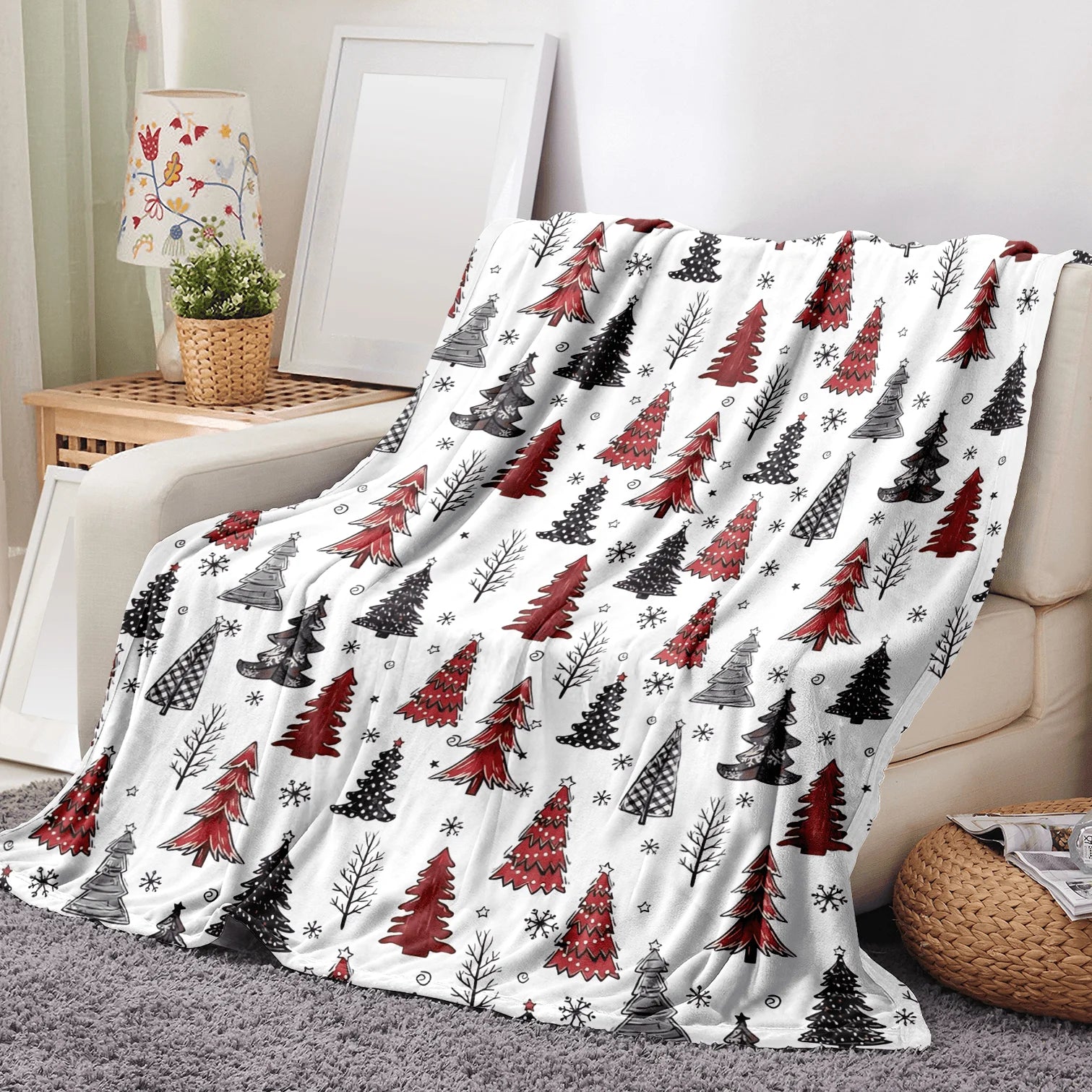 Plaid canapé Noël