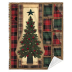 Plaid sapin de Noël