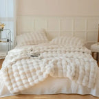 Plaid cocooning beige